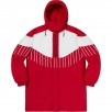 Thumbnail for Pinstripe Panel Sports Parka