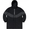 Thumbnail for Pinstripe Panel Sports Parka