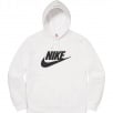 Thumbnail for Supreme Nike Leather Appliqué Hooded Sweatshirt