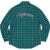 Thumbnail for Arc Logo Quilted Flannel Shirt