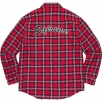 Thumbnail for Arc Logo Quilted Flannel Shirt