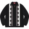 Thumbnail for Stars Zip Up Sweater Polo