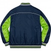Thumbnail for Contrast Script Varsity Jacket
