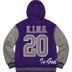 Thumbnail for King Hooded Varsity Jacket