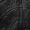 Thumbnail for Supreme Stone Island Hand-Painted Hooded Shearling Jacket
