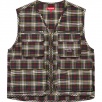 Thumbnail for Tartan Flannel Cargo Vest