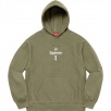 Thumbnail for Cross Box Logo Hooded Sweatshirt