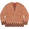 Thumbnail for Brushed Checkerboard Cardigan