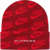 Thumbnail for Supreme Nike Jacquard Logos Beanie