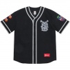 Thumbnail for Patches Denim Baseball Jersey