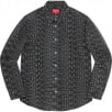 Thumbnail for Warp Jacquard Logos Denim Shirt