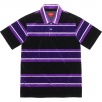 Thumbnail for Stripe Velour Polo