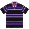 Thumbnail for Stripe Velour Polo