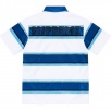 Supreme Stripe Velour Polo Gold