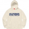 Thumbnail for Denim Logo Hooded Sweatshirt