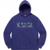 Thumbnail for Denim Logo Hooded Sweatshirt
