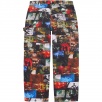 Thumbnail for Nas and DMX Collage Double Knee Denim Painter Pant