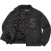 Thumbnail for Pebbled Leather Varsity Jacket
