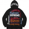 Thumbnail for Multi Logo Hooded Sweatshirt