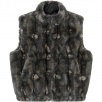 Thumbnail for Faux Fur Hooded Vest