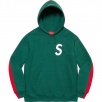 Thumbnail for S Logo Split Hooded Sweatshirt