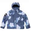 Thumbnail for Supreme The North Face Bleached Denim Print Mountain Jacket
