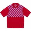 Thumbnail for Checkerboard Zip Polo