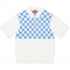 Thumbnail for Checkerboard Zip Polo