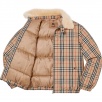 Thumbnail for Supreme BurberryShearling Collar Down Puffer Jacket