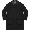 Thumbnail for Supreme Burberry Leather Collar Trench