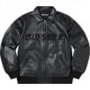 Thumbnail for Silver Surfer Leather Varsity Jacket