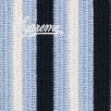 Thumbnail for Open Knit Stripe Zip Polo