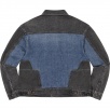 Thumbnail for 2-Tone Paneled Denim Jacket