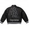 Thumbnail for Supreme New York Yankees™ Kanji Leather Varsity Jacket