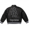 Thumbnail for Supreme New York Yankees™ Kanji Leather Varsity Jacket