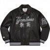 Thumbnail for Supreme New York Yankees™ Kanji Leather Varsity Jacket