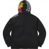 Thumbnail for Patchwork Zip Up Hooded Sweatshirt