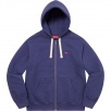 Thumbnail for Small Box Drawcord Zip Up Hooded Sweatshirt