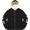 Thumbnail for Faux Fur Lined Zip Up Hooded Sweatshirt