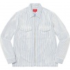 Thumbnail for 2-Tone Corduroy Zip Up Shirt