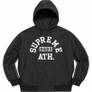 Thumbnail for Appliqué Hooded Track Jacket