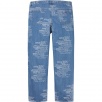 Thumbnail for Trademark Jacquard Baggy Jean