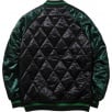 Thumbnail for Quilted Satin Bomber
