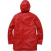 Thumbnail for Hooded Leather Parka