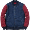 Thumbnail for Denim Twill Varsity Jacket