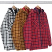 Thumbnail Quilted Zip Flannel Shirt