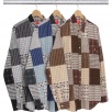Thumbnail Printed Patchwork Flannel Shirt