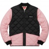 Thumbnail for Color Blocked Quilted Jacket