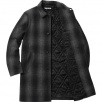 Thumbnail for Shadow Plaid Wool Overcoat