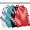 Thumbnail Striped Half Zip Sweat